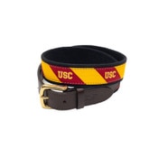 USC Trojans Men's Block Canvas Stripe Belt